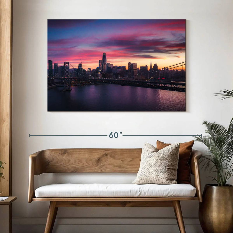 Lilie Chicago Marshall Suloway Bridge, 32" H x 48" W