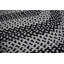 Tapis noir / blanc tressé à la main Enika-847346323
