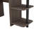 Sunjoy 39" Farmhouse Design Computer Desk, Space-Saving Compact Workstation with 2 Open Storage Shelves for Home Office, Wood Color