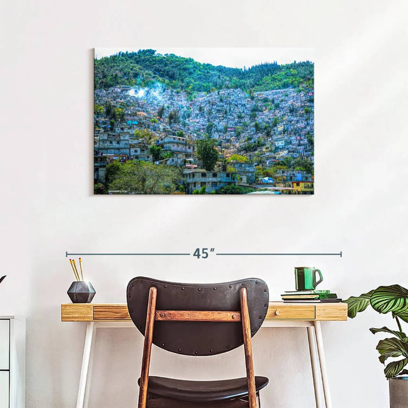 Lilie Port-Au-Prince Hillside Homes, 24" H x 36" W