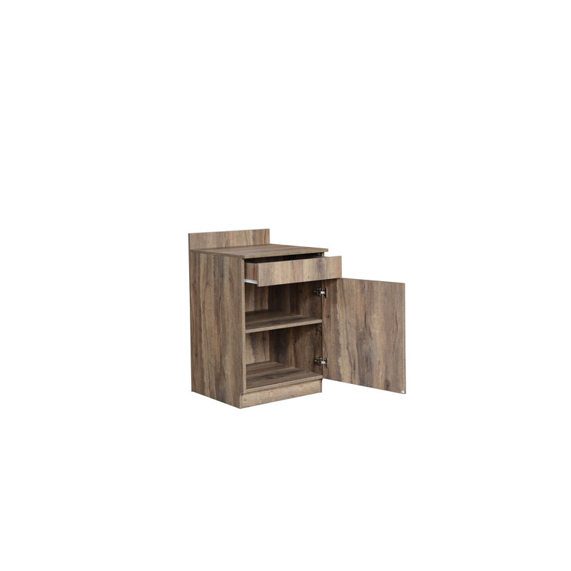 Armoire d'appoint à 1 porte Relic, Pin noueux