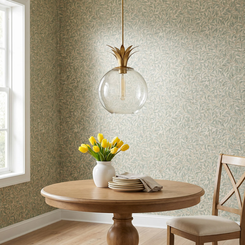 Gazala 1 - Light Pendant, Heritage Brass