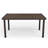 Martha Stewart Bedford 62" Outdoor Rattan Wicker Patio Table with Engineered Wood Top-109713832
