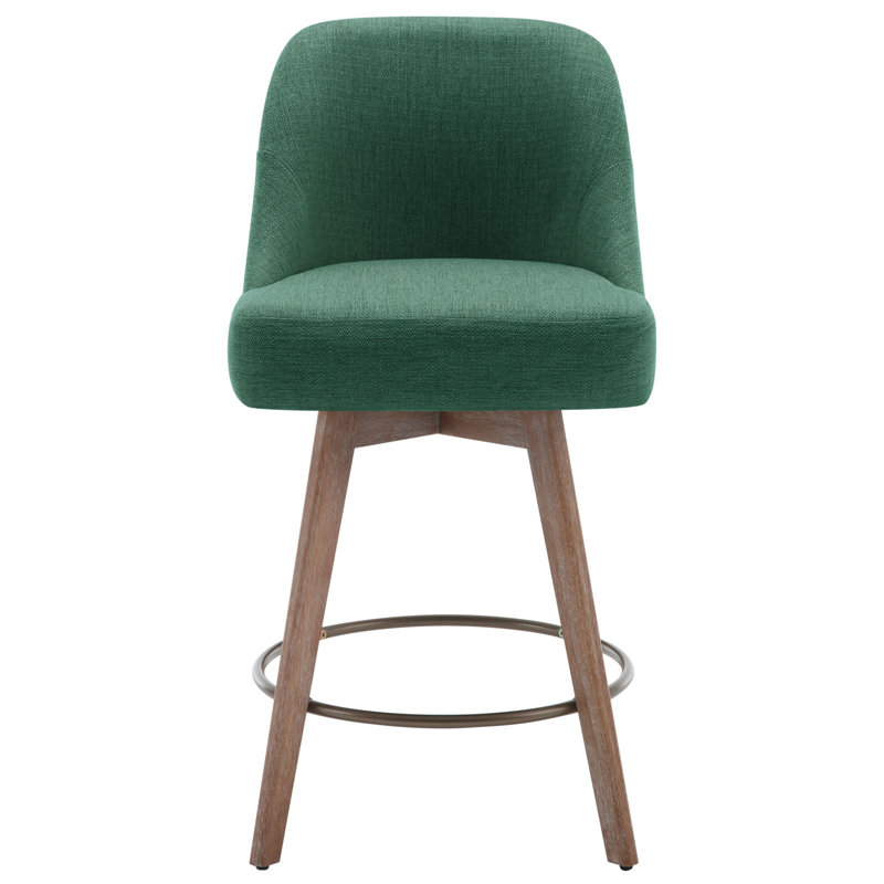 26'' Swivel Counter&Bar Stool, Green