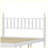 Queen Size Wood Platform Bed with Gourd Shaped Headboard,Retro Style Platform Bed with Wooden Slat Support-505280987