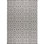 Tapis d'intérieur / extérieur noir / gris Nicole Miller