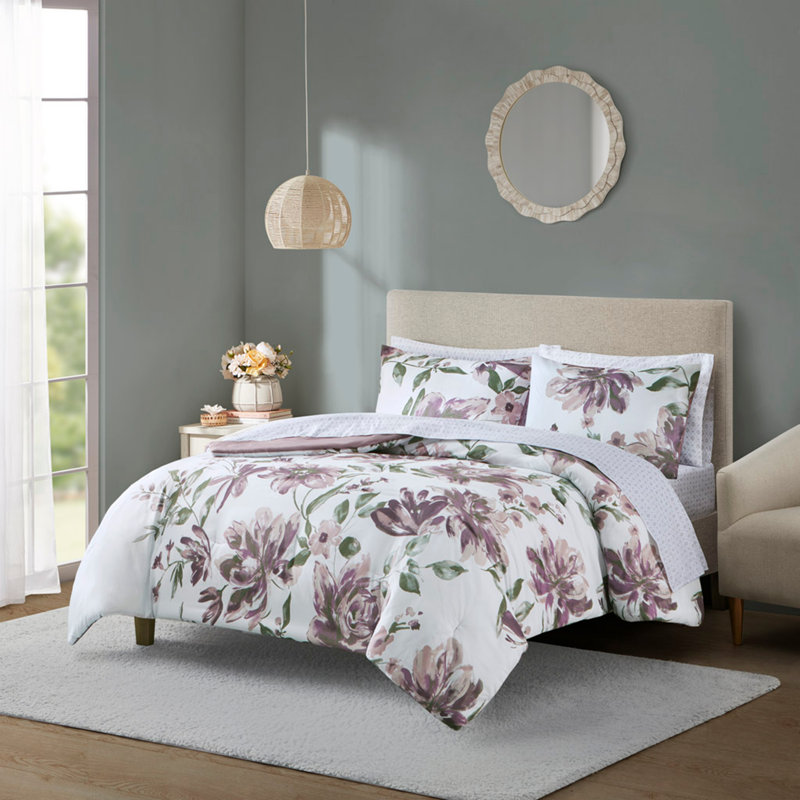 Ensemble d'édredon double avec draps