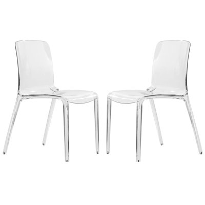 Chaise de salle à manger empilable Lade