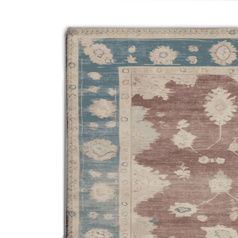Tapis d'intérieur et d'extérieur surteint beige, Rectangulaire 2 pi x 3 pi