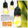 11 Watt Equivalent E26/Medium (Standard) S14 Medium LED Vintage Filament Light Bulb