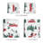 Christmas Sheet Set, Festive Holiday Bedding, Soft & Cozy, Wrinkle Free Bed Sheets-106537273-106537274