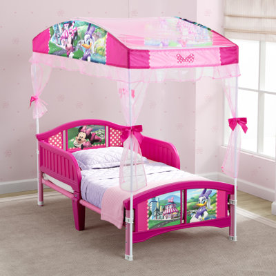 Disney Minnie Mouse Bow-tique Convertible Toddler Bed