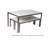 Joel Rectangular Aluminum Patio Dining Set with Polyresin Top -702578807