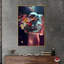 Art astronaute sur toile, art floral moderne par Notoriart-104326347-112213239