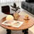 Vintage round end table set