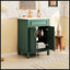 24'' Modern Bathroom Vanity With Top Sink, Soft-Closing Doors, Adjustable Shelf, And Solid Wood Frame For Elegant Storage-711199447