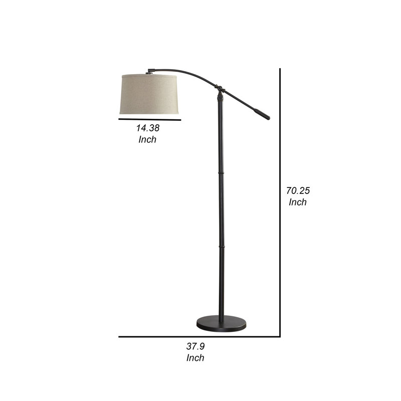 Lampe d'appoint 70,25 po Markhia