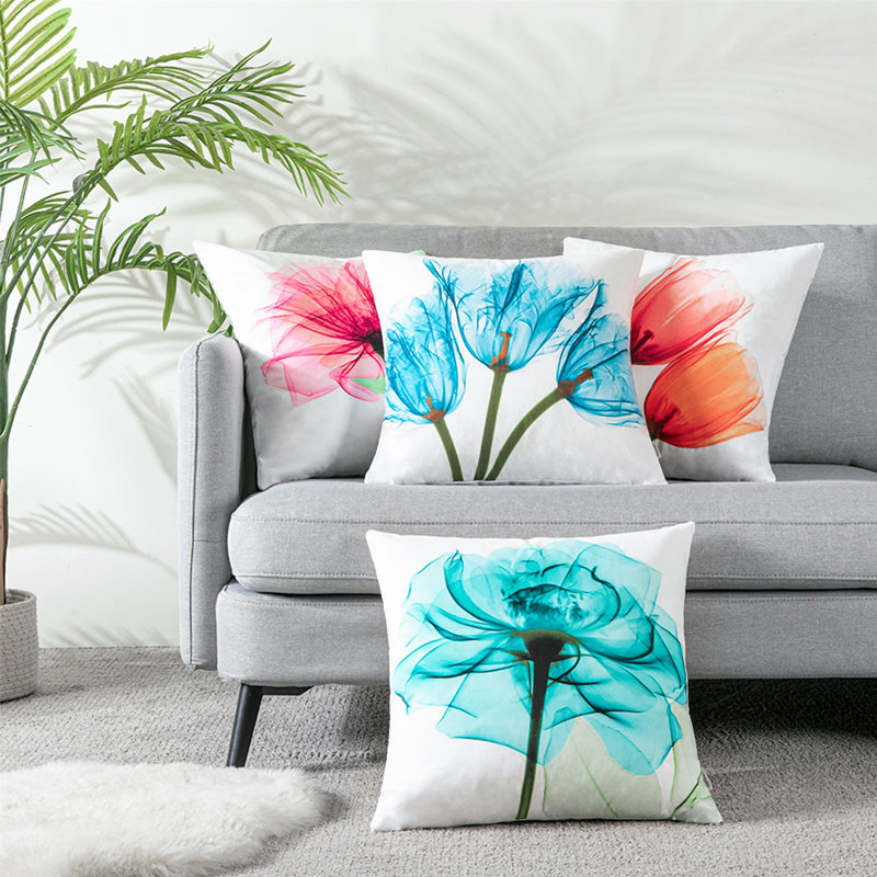 Timayah Appliqued Outdoor Pillow Cover