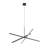 Zhangjing3 Modern Chandelier Sputnik LED Kitchen Island Remote Dimmable-657304911-660236487