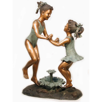 Maag Metal Weather Resistant Sculptural Fountain
