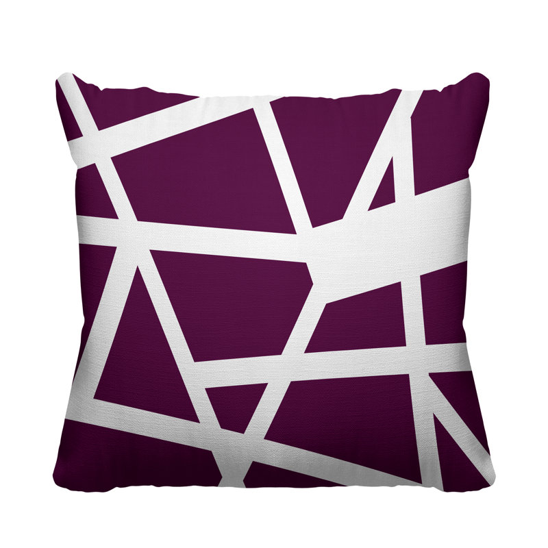 Coussin Townsend, L 17 po x H 17 po, Mauve
