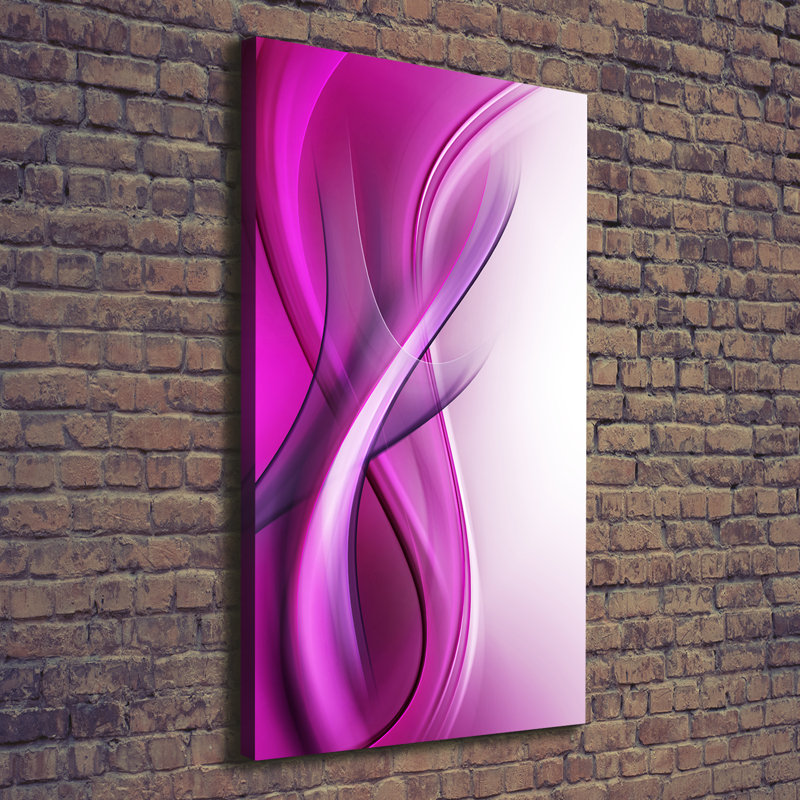 Waves Background - Wrapped Canvas Print