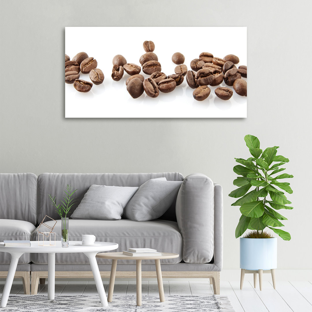 Kaffeebohnen - Kunstdrucke auf Leinwand - Wrapped Canvas