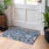 Premium Machine Washable Prisco Blue Rug