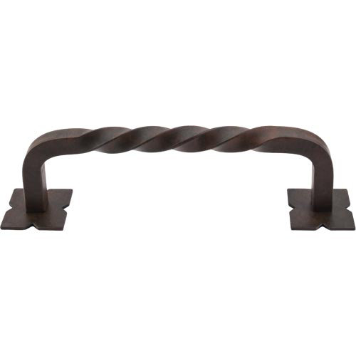Twist 8" Center to Center Appliance pull, Patina Black, 8" Center to Center