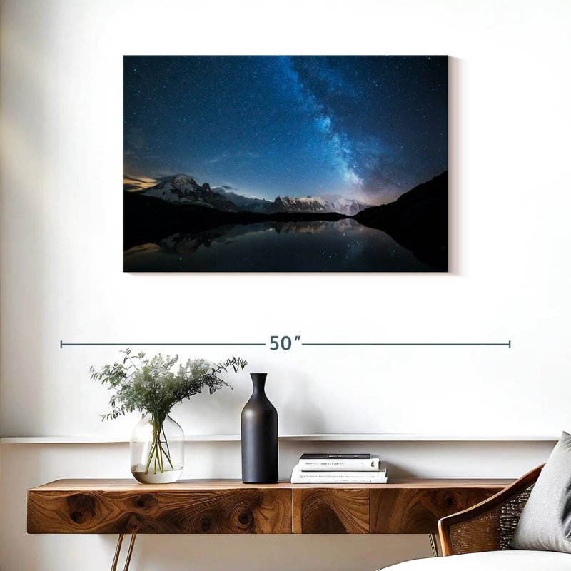 Oberle Milky Way Above Cheserys Lake, 24" H x 36" W