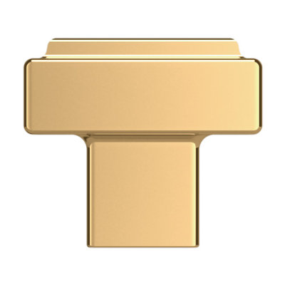 4425 Rectangle Raised Knob