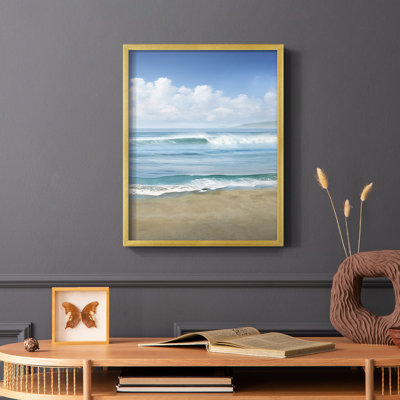 Timeless Waves, reproduction encadrée - bois massif