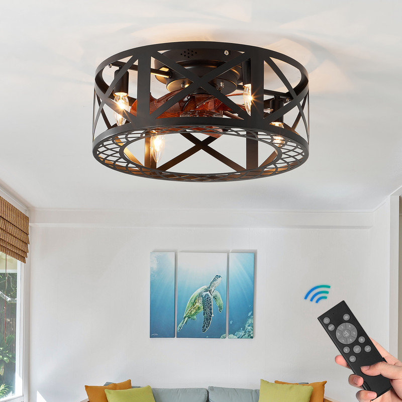 5 ventilateurs de plafond