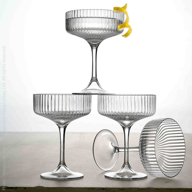 Monaco coupe, set of 4