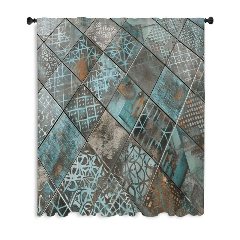 Jarvaris Sheer Curtain Single Panel, 50" W x 84" L