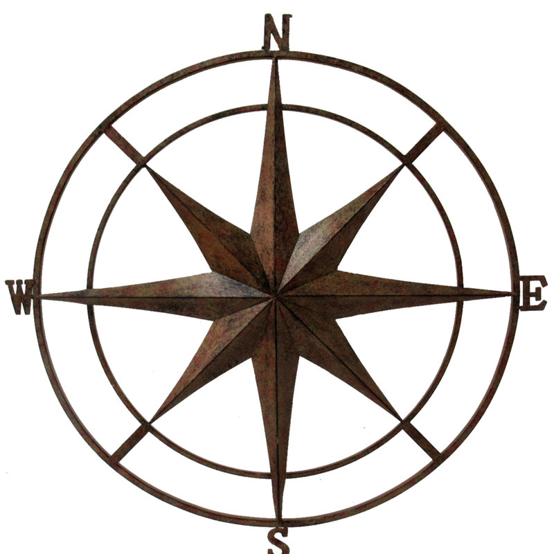 Farmhouse Abstract Wall Decor on Metal, Bronze