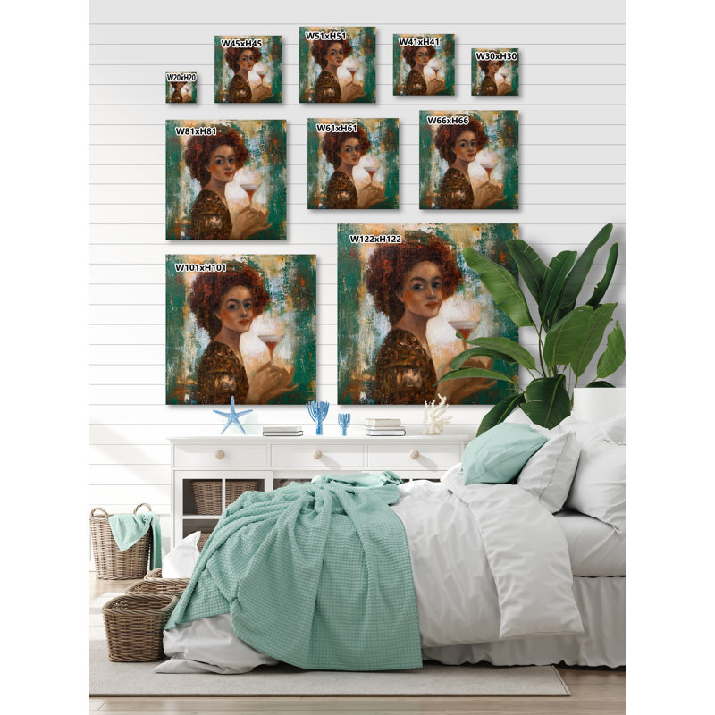Golden Days - Wrapped Canvas Painting, 61cm H x 61cm W x 3.81cm D