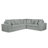 Memphis Upholstered L-Shaped Sectional-86889514-86889570-131439945