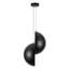 Void 24-in Black dimmable LED Pendant-1312436550