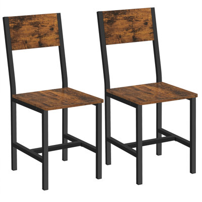 Ajayceon Upholstered Slat Back Parsons Chair