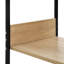 Bibliothèque standard en métal H 31,4 "x l 13,2" Mogadore-1053874863