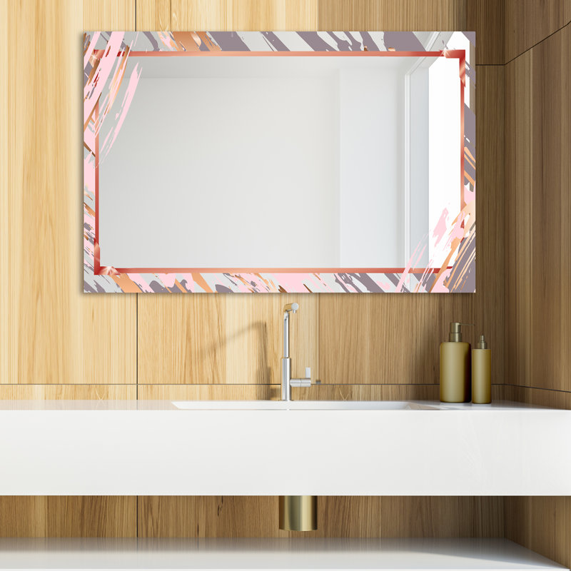 Glam Bathroom/Vanity Mirror, Modern & Contemporary 1, 29.5" H x 39.4" W