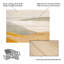 Design Fabrikken Yellow Field Wood Slat Art-1041216540