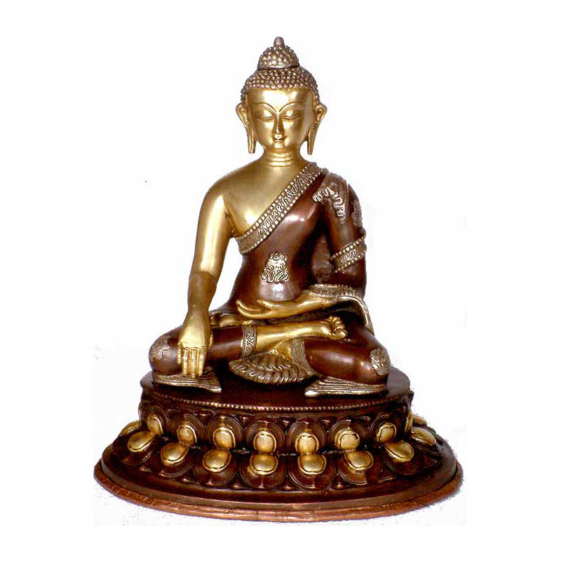 Bouddha dans Bhumisparsha Mudra