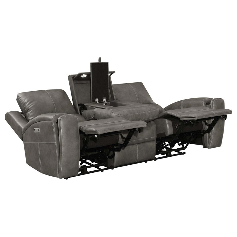 Triple Power Reclining Sofa with Tailored Support System