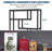 69.29" 6-Tier Industrial Black Etagere Bookcase With 6 Tier Open Shelves Organizer For Living Room-1348907876