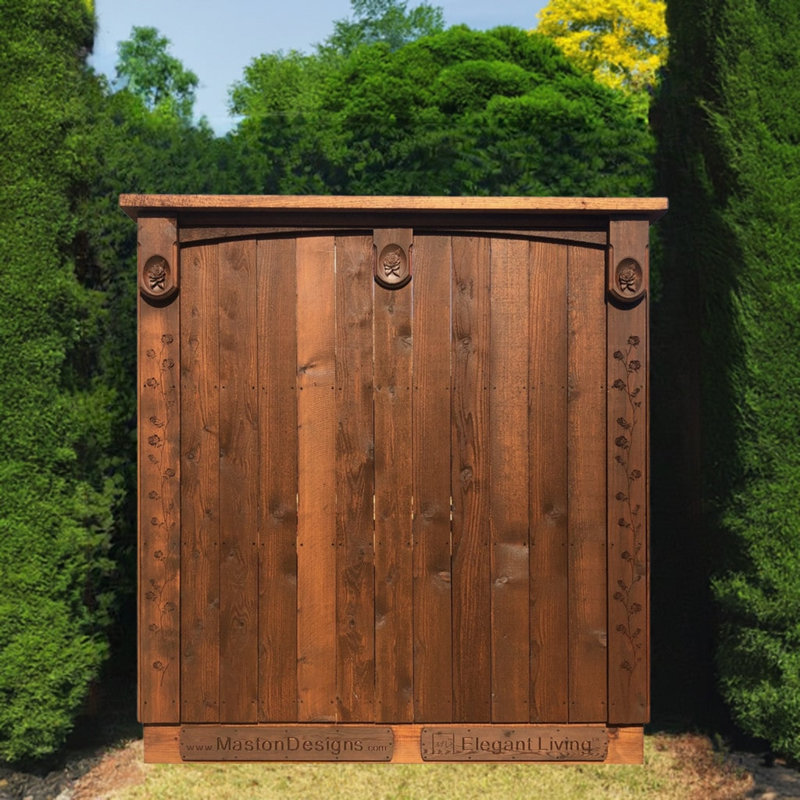 Clôture 2 x 6 po Texas Star v3.3 CP - Support extérieur en bois de cèdre pour clôture, pergola, pavillon et abri de patio