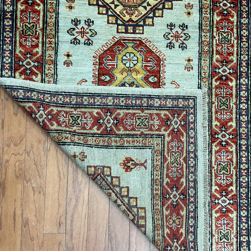  Tapis en laine fait à la main Kazak