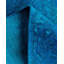 Tapis unique noué à la main Vibrance - bleu, 6 pi 1 po x 6 pi 4 po