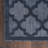 Adianey Red Barrel Studio Easy Care Trellis Navy Blue Indoor/Outdoor Area Rug-513935154